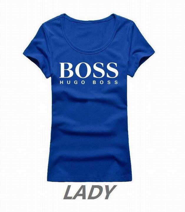 BOSS short round collar T woman S-XL-095